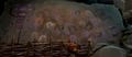 A cave painting of the Sassclops.