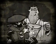 Oleander handed Boyd a security uniform.