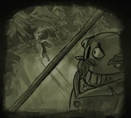 He notices that Cassie leaves the agency quietly in the middle of the night...