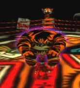 The "Piledriver" attack animation.