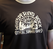 "Whispering Rock" shirt. (Dark brown)