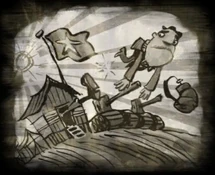 ...he was unable to get into the Army...