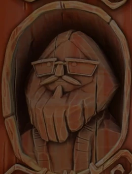 Psychonauts 2 (wood carving)