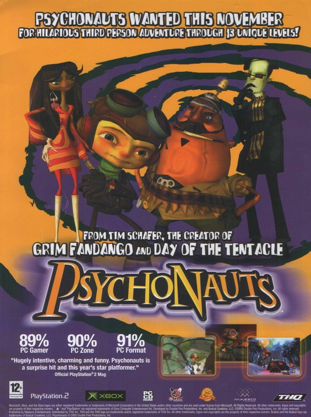 psychonauts pc gaming wiki