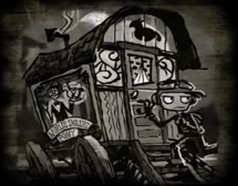 And so, Raz snuck out during the night...