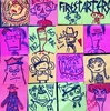 Post-it notes from the official DoubleFine instagram account.