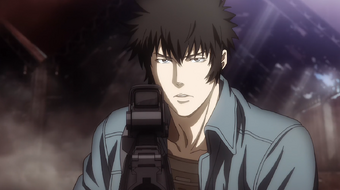 Shinya Kogami Psycho Pass Wiki Fandom - katekyo hitman reborn hibari kyoya bottom roblox