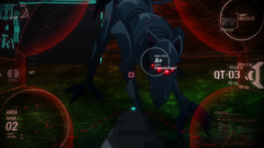 While in Destroy Decomposer mode, the Dominator's HUD turns red and the target receives a grade of A+