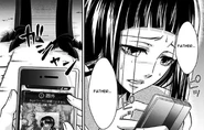 Roichi's photo on Rikako's phone (Inspector Akane Tsunemori)