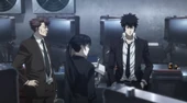 The Enforcers listen to Nobuchika Ginoza.