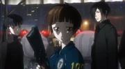 Tsunemori with Kunizuka and Ginoza.