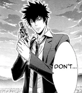 IAK Shinya with revolver