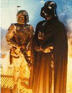 Fett e Vader na câmara de congelamento