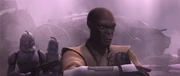 Windu com sua missão de resgate no fundo do buraco.