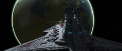 Unidentified Abafar Jedi cruiser