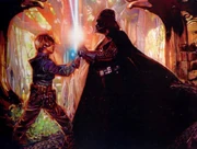 Luke enfrenta Darth Vader.