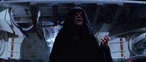 Sidious arrives at Death Star