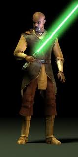 Jolee bindo green lightsaber