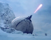 Um Defensor de planeta v-150 em Hoth