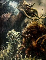 Monstros e criaturas criados pela Alquimia Sith.