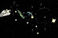 A porção espacial da Batalha de Muunilinst.