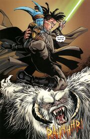 Jovem Aayla e Padawan Quinlan