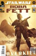 Capa original de Boba Fett: Ação Desmedida