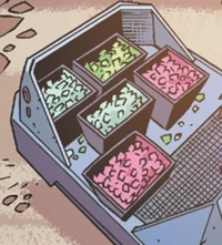 Caixas de minerais de 