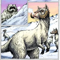 Tauntauns nos quadrinhos.