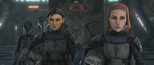 Ursa Wren e Bo-Katan Kryze