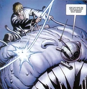  atacando um Tikulini