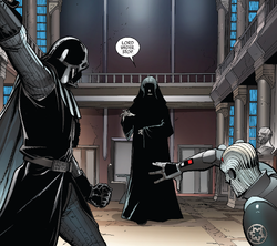 Sidious apresenta Vader e Grande Inquisidor