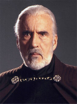 Count Dooku headshot gaze