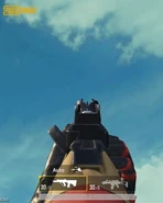 AUG A3 Iron sights.
