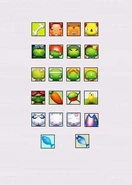 VOOZ icons which were on the 2000/2001 Vooz.co.kr website