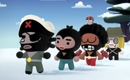 Pirates in Winter in Sooga Island.