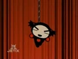Pucca gets pulled by Tobe