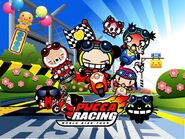 Pucca Racing animated logo