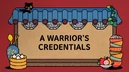 AWarrior'sCredentials