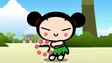 Pucca does the Hula!