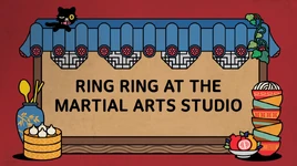 RingRingattheMartialArtsStudio