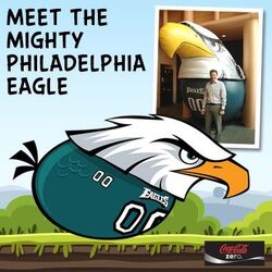 Video: The Newest Angry Bird, The Mighty Philadelphia Eagle - CBS  Philadelphia