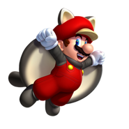 Flying Squirrel Mario NSMBU