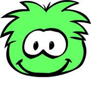 Light-green-puffle