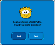 Golden puffle 1