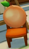 Orange chair