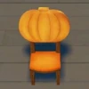 Pumpkin chair