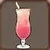 Rose coconut cocktail