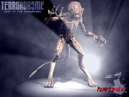 Pumpkinhead's appearance in the 2013 "Terrordrome" game.