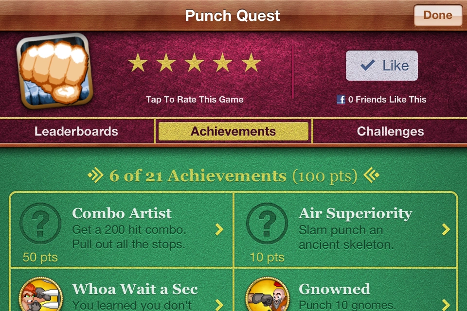 Achievements Punch Quest Wiki Fandom